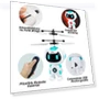 Thumbnail RC Flying Ball Drone for Kids - Remote Control Helicopter Toy — Interactive Figures & Robots, Ynybusi