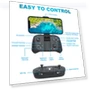 Thumbnail Foldable Drone with 1080P Camera, Voice Control, and Gesture Selfie — Drones, Hiturbo