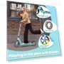 Thumbnail Foldable Kick Scooter with Double Braking System for Teens and Adults — Push Scooters