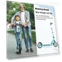 Thumbnail Foldable Kick Scooter with Double Braking System for Teens and Adults — Push Scooters