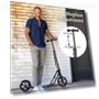 Thumbnail Folding Adjustable Adult Scooter with Big Wheels — Push Scooters, LEEYV