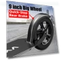 Thumbnail Folding Adjustable Adult Scooter with Big Wheels — Push Scooters, LEEYV
