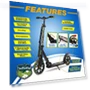 Thumbnail Adjustable T-Bar Handlebar Kick Scooter for Adults and Kids — Push Scooters, SereneLife