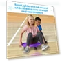 Превью Green Indoor Scooter Board with Handles for Kids — Balance Bikes, hand2mind