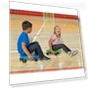 Превью Green Indoor Scooter Board with Handles for Kids — Balance Bikes, hand2mind