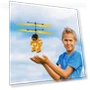 Thumbnail Hand Controlled Drone Toy with LED Light for Kids — Interactive Learning Devices, BYIUA