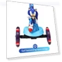 Превью 3 Wheeled Self-Balancing Kick Scooter for Kids with Light Up Wheels — Balance Bikes, Voyager