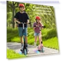 Превью Electric Scooter for Kids with Adjustable Speed and Height, Flash Wheel & Deck Lights — Balance Bikes, LINGTENG