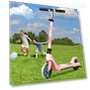 Превью Electric Scooter for Kids with Adjustable Speed and Height, Flash Wheel & Deck Lights — Balance Bikes, LINGTENG