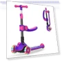 Превью Folding Kick Scooter for Kids with Light-Up Wheels and Adjustable Handlebar — Push Scooters, Gotrax