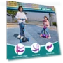 Превью Folding Kick Scooter for Kids with Light-Up Wheels and Adjustable Handlebar — Push Scooters, Gotrax