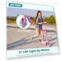 Превью Kick Scooter for Kids with LED Lighted Wheels, Adjustable Handlebars — Push Scooters, Gotrax