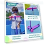 Превью Kids Kick Scooter with LED Lighted Wheels and Adjustable Handlebars — Push Scooters, Gotrax