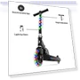 Превью Light-Up Kick Scooter with Adjustable Handlebar and Rear Brake — Push Scooters, Jetson