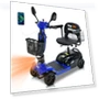 Превью 30 Mile Long Range Travel Mobility Scooter for Adults & Seniors — Mobility Scooters, MOVEMAGIC
