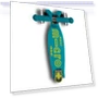 Превью Maxi Deluxe Foldable LED Scooter for Kids with Light-Up Wheels — Push Scooters, Micro