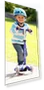 Превью Mini Deluxe Three Wheeled Scooter for Kids — Balance Bikes, Micro