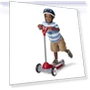 Thumbnail 3 Wheel Scooter for Kids and Toddlers, Red Kick Scooter — Baby Walkers, Radio Flyer