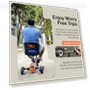 Превью Foldable 3-Wheel Mobility Scooter for Adults - 13 Mile Range, Airline Travel Friendly — Mobility Scooters, SuperHandy