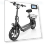 Превью Peak 1200W Electric Scooter with Seat, 30 Miles Range, 20MPH, Foldable Commuter Scooter — Electric Vehicles, Caroma