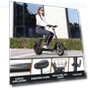 Превью Peak 1200W Electric Scooter with Seat, 30 Miles Range, 20MPH, Foldable Commuter Scooter — Electric Vehicles, Caroma