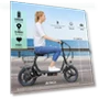 Превью Peak 1200W Electric Scooter with Seat, 30Miles Range, 20MPH Top Speed, Foldable — Electric Self-Balancing Scooters, Caroma