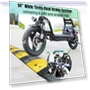 Превью Peak 1200W Electric Scooter with Seat, 30Miles Range, 20MPH Top Speed, Foldable — Electric Self-Balancing Scooters, Caroma