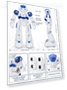 Thumbnail Gesture & Sensing Programmable Remote Control Smart Robot Toy for Kids — Interactive Figures & Robots, KingsDragon