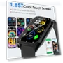 Превью 1.85" Smartwatch with Bluetooth Call, Fitness Tracker, Heart Rate Monitor — Smartwatches, DUSONLAP