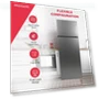 Thumbnail 2 Door Apartment Size Refrigerator with Freezer, 7.5 cu ft — Cooling Solutions, Frigidaire