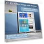 Thumbnail 3.1 Cu.Ft Compact Refrigerator with Freezer, Adjustable Shelves — Mini Fridges, Electactic