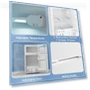 Thumbnail 3.1 Cu.Ft Compact Refrigerator with Freezer, Adjustable Shelves — Mini Fridges, Electactic