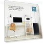 Thumbnail 3.2 Cu.Ft. Compact Refrigerator with Freezer - Slide Out Glass Shelf — Mini Fridges, Igloo