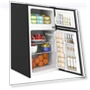 Превью 3.2 Cu.Ft Mini Fridge with Freezer, Double Door Compact Refrigerator — Mini Fridges, HOMCOM