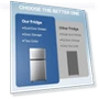 Thumbnail 3.6 Cu. Ft. Mini Refrigerator with Freezer, Compact Fridge for Dorm, Apartment, Office — Mini Fridges, Zyerch