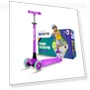 Превью 3 Wheel Kick Scooter for Kids with LED Lights and Adjustable Handlebar — Electric Vehicles, HighMaster