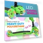 Thumbnail 3-Wheeled Scooter for Kids with LED Lights and Foldable Seat — Balance Bikes, Hurtle