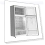 Превью 30" Top Freezer Refrigerator with Adjustable Glass Shelving, Humidity Control Crispers — Mini Fridges, Kenmore