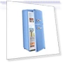 Thumbnail 4 Cu. Ft. Retro Mini Refrigerator with Freezer, Adjustable Thermostat, Removable Shelves — Mini Fridges, OOTDAY