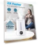 Превью 5L Cool Mist Humidifier for Large Rooms — Air Moisturizers, Mubeay