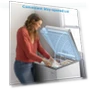 Thumbnail 7.0 Cubic Feet Chest Freezer Convertible, White — Mini Fridges, Midea