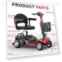 Thumbnail All-Terrain 4-Wheel Mobility Scooter with Electromagnetic Braking System — Mobility Scooters, Spacewalk
