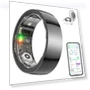 Ceramic Smart Health Ring with Sleep Tracker, Step Tracker, Heart Rate Monitoring — Smart Rings, Shenzhen Xinzhiyan Technology Co., Ltd.