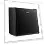 Thumbnail Compact Single Reversible Door Refrigerator, 1.6 Cubic Feet, Black — Mini Fridges, Midea
