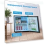 Thumbnail Compact Single Reversible Door Refrigerator, 1.6 Cubic Feet, Black — Mini Fridges, Midea