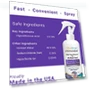Превью Daily Foot Cleanser Spray for At-Risk Feet, 8 ounce — Hand Wash, SkinSmart
