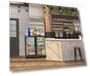 Thumbnail Double Door Refrigerator, Black, 7.4 Cubic Feet — Cooling Solutions, KoolMore