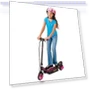 Thumbnail Electric Scooter for Kids 8+ with Hub Motor, Push-Button Throttle — Electric Vehicles, Razor