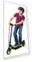 Thumbnail Electric Scooter for Kids with Hub Motor, Push-Button Throttle — Electric Vehicles, Razor