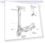 Thumbnail Electric Scooter for Kids with Hub Motor, Push-Button Throttle — Electric Vehicles, Razor